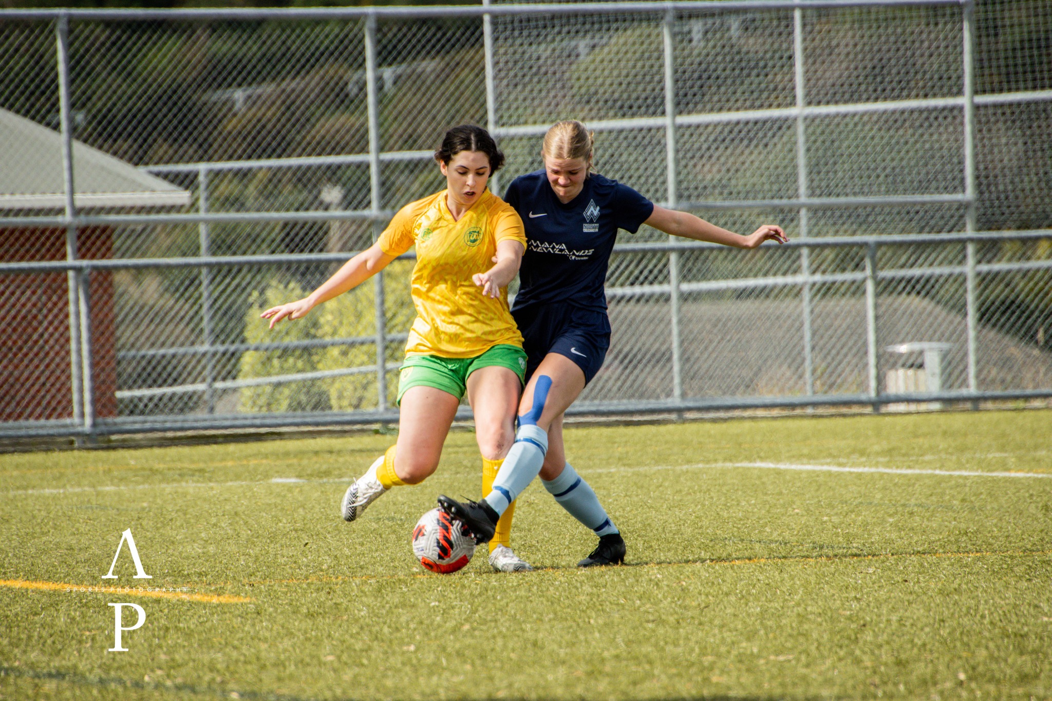 VUWAFC Players in action